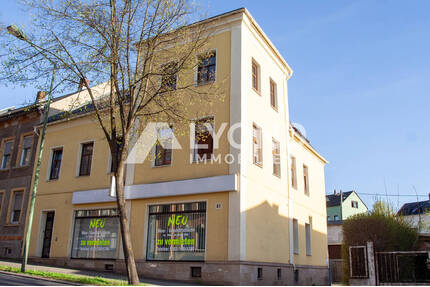 Attraktives Mehrfamilienhaus mit Gewerbeeinheit - vielseitig nutzbar & umfassend saniert - Auerbach/Vogtland