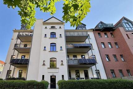 Zentrum SüdOst, Wunderschöne 3 Zi.-Whg., 2 Bäder, Südbalkon, Garten, Stellpl., vermietet - Leipzig Zentrum-Südost