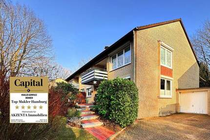 RESERVIERT! Ein Wohntraum für Familien. 5 Zi., Terrasse, Balkon, Garage in Top Lage. - Hamburg / Volksdorf