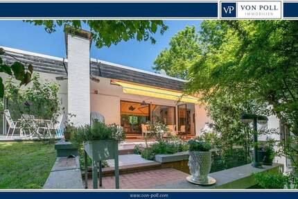 Sonnengarten-Bungalow, kernsaniert, smart home, Luft-Wärme-Pumpe, zentrale Rhein-Main-Lage, naturnah - Rüsselsheim / Haßloch