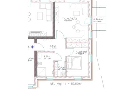 Erstbezug zum 01.10.26 in Paderborn - Wewer - 57,57m2 1. OG