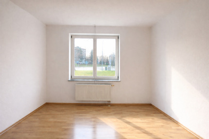 Attraktive 1-Zimmer-Erdgeschoßwohnung, 34,26 m² gute Lage in Dresden-Klotzsche mit Einbauküche und Stellplatz