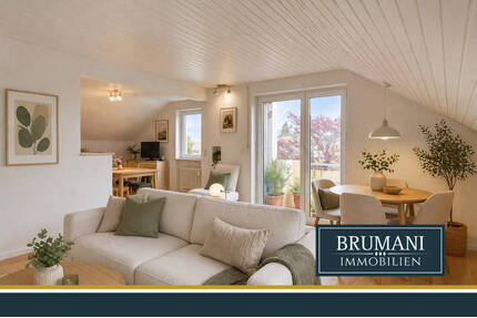 BRUMANI | Attraktive 3-Zimmer-Wohnung mit Homeoffice, Balkon und zwei Stellplätzen in Freiburg - Freiburg im Breisgau Weingarten