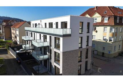 Barrierefreie & energieeffiziente KfW-40-Wohnung mit Stellplatz - Hameln Innenstadt