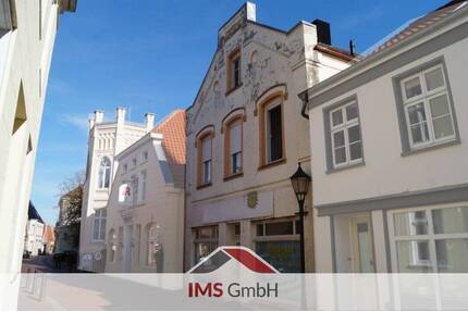 Kaufpreisreduzierung! Teilsaniertes Wohn- und Geschäftshaus in der Altstadt von Weener