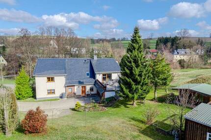 Ihr exklusives Einfamilienhaus mit traumhaftem Blick über Langenwolmsdorf bei Stolpen