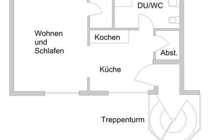 möbliertes Apartment - 530,00&nbsp;EUR Kaltmiete, ca.&nbsp; 30,00&nbsp;m&sup2; in Liederbach am Taunus (PLZ: 65835)