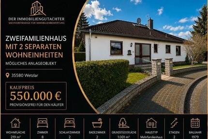 Zweifamilienhaus mit 2 sep. Wohneinheiten | Mögl. Anlageobjekt - Wetzlar Nauborn