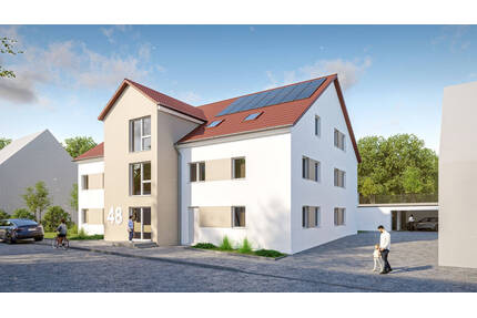 Tolle 4-Zimmerwohnung mit eigenem Gartenanteil - Krumbach