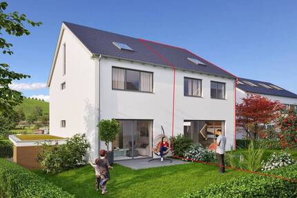 Doppelhaushälfte Bermatingen – massiv, genehmigt, individuell geplant – schlüsselfertig zum Festpreis | ca. 145 m² Wfl.