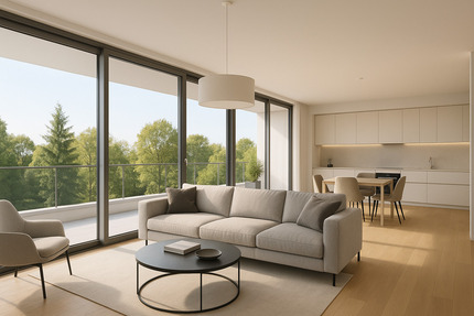 Terrassenwohnungen im Bauhausstil - hochwertig, hell & modern I Top Lage I Energieeffizient I - Dresden Trachau