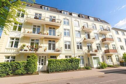 Generalsviertel | Rohdiamant im Altbau | Erdgeschoss | 3 Zimmer-ETW | kleiner Gartenbereich - Hamburg Hoheluft-West