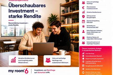 Wohnung zum Kaufen in Bayreuth 152.900,00 € 20.1 m²