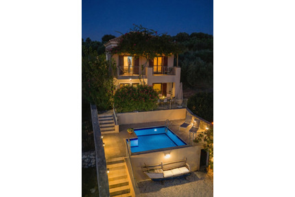 Wunderschönes Ferienhaus in Chania Kreta mit Pool und Meerblick - Bühl