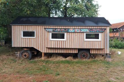 privatvermietung. ferienzimmer. bienenwagen. tinyhouse. - Chorin