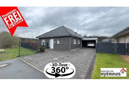 anschauen - einziehen - wohlfühlen ** neuwertiger, exklusiver Bungalow in ruhiger Lage ** provisionsfrei für den Käufer - Lathen