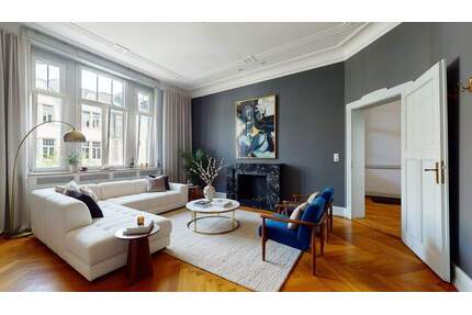 Stilvoller Altbau mit Gewerbeeinheit im Frankfurter Westend - Wohnen und Arbeiten in Bestlage - Frankfurt am Main Westend-Nord
