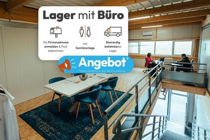 ANGEBOT! 110m² Lager mit Büro | Gewerbefläche mieten in Stade - Agathenburg
