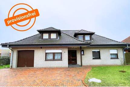 Viel Wohnraum mit guter Verkehrsanbindung! Geräumiges Zweifamilienhaus in Dinklage