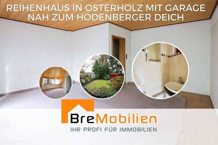 Reihenhaus in Osterholz mit Garage nah zum Hodenberger Deich - Bremen Tenever