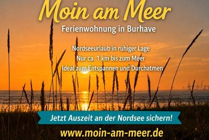 Moderne Ferienwohnung Butjadingen-Burhave | Nordsee