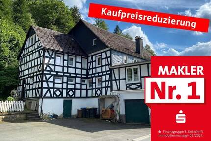 Wohnhaus mit Geschichte! - 99.000,00&nbsp;EUR Kaufpreis, ca.&nbsp; 230,00&nbsp;m&sup2;&nbsp;Wohnfl&auml;che in Bad Berleburg (PLZ: 57319) Girkhausen