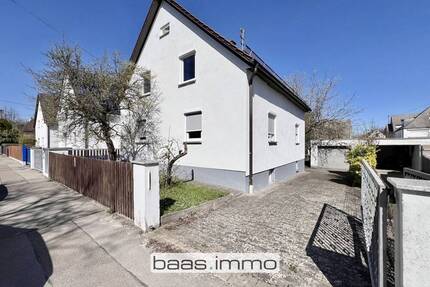 Hochzoll-Süd, großer Garten, stark sanierungsbedürftiges Einfamilienhaus - Augsburg/Hochzoll-Süd