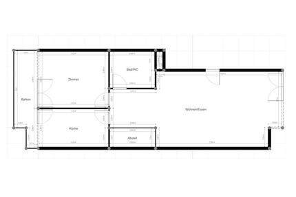 Helle 2-Zimmer-Wohnung mit Balkon & Aufzug im Loretto in Tübingen
