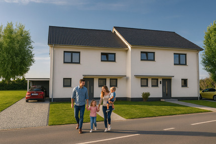 NEUBAU-Doppelhaushälfte * Provisionsfrei * Sofortiger Baubeginn möglich - Werl
