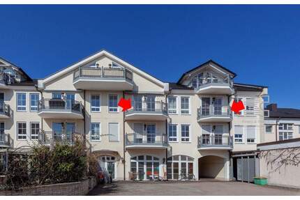 FBC - Stilvolle 3,5-Zimmer-Wohnung mit Südbalkonen, Lift + TG-Stellplatz - Olching