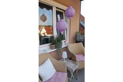 Untervermietung ab 1.5. für 2 Zimmerwohnung Kürnach mit Balkon