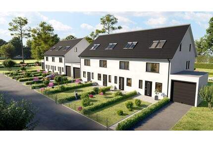 Reicheneckhaus mit großen Garten in unmittelbarer Nähe zur Allacher Lohe, ausgeführt im KfW-40-Standard. - München Allach-Untermenzing