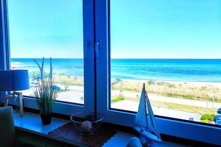 Ferienwohnung in 1.Reihe, Strandlage, direkter Ostseeblick, WLAN, - Heiligenhafen