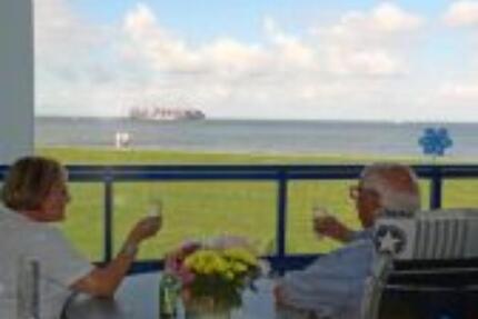 Cuxhaven, Grimmershörner Bucht, Seeblick-FeWo, 09. - 26.03. frei