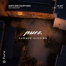 Pure, Summer Closing - Courtyard