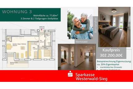 Wohnung zum Kaufen in Ransbach-Baumbach 302.200,00 € 77.6 m²