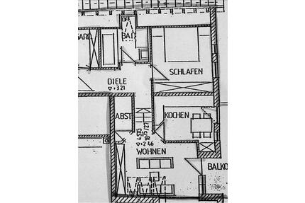 Moderne 2,5 Zimmer-DG-Wohnung mit Balkon+Stellplatz - Thannhausen