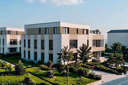 Exklusive 2-Zimmer Penthousewohnung mit Terrasse und Blick auf Skyline Frankfurt in Neuberg