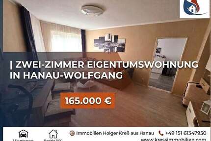 Wohnung zum Kaufen in Hanau 165.000,00 € 56 m²