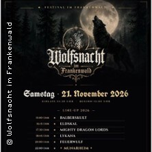 Wolfsnacht im Frankenwald 2026