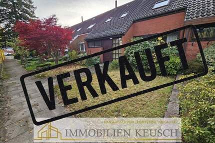 Reihenmittelhaus mit Garten in ruhiger Sackgasse zentral in Achim mit Garage