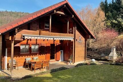 Ferienhaus, Ferienwohnung mit Garten, Holzhaus, Bayern - Offenhausen