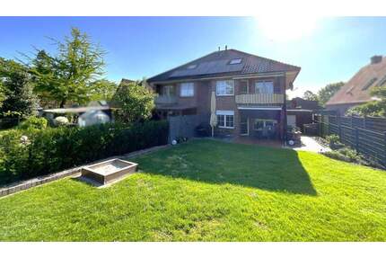 Doppelhaushälfte mit zwei separaten Wohnungen in ruhiger, aber zentraler Lage von Mettingen