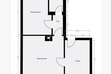 2-Zi Wohnung in ruhiger Lage - 330,00&nbsp;EUR Kaltmiete, ca.&nbsp; 50,00&nbsp;m&sup2; in Osterode am Harz (PLZ: 37520)