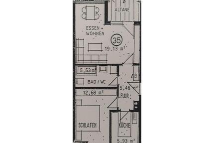 Gepflegte 2 Zimmerwohnung - 1.050,00&nbsp;EUR Kaltmiete, ca.&nbsp; 52,00&nbsp;m&sup2; in Schorndorf (PLZ: 73614)