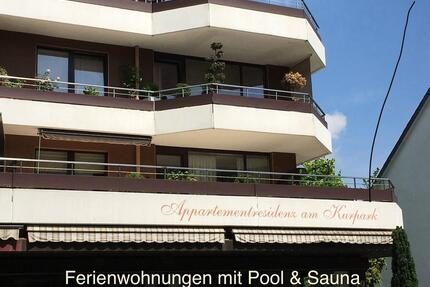 Ferienwohnung am Kurpark Bad Salzuflen mit Pool, Sauna, Garage