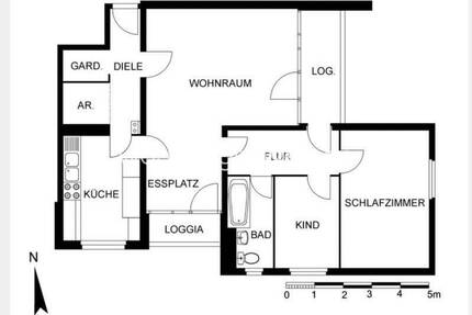 Wohnungsswap - Eichhorster Weg - 502,00&nbsp;EUR Kaltmiete, ca.&nbsp; 81,00&nbsp;m&sup2;&nbsp;Wohnfl&auml;che in Berlin (PLZ: 13435) Märkisches Viertel
