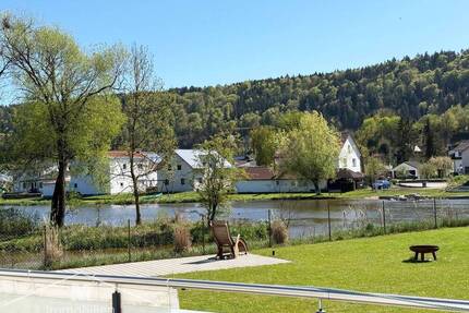 Einmalige Traumlage direkt an der Altmühl: 3-Zimmer-Erdgeschoss-Whg. mit EBK und Garage - Beilngries Kottingwörth