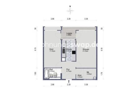 Wohnungsswap - 2 Zimmer, 62 m² - Pallasstraße, Schöneberg, Berlin