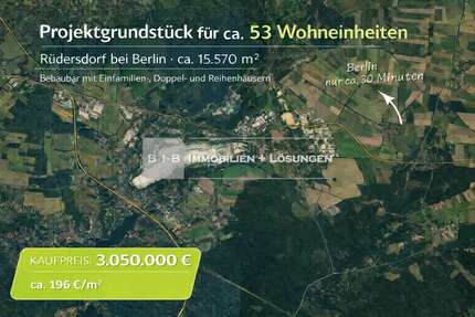 Grundstück zu verkaufen in Rüdersdorf bei Berlin 3.050.000,00 € 15570 m²